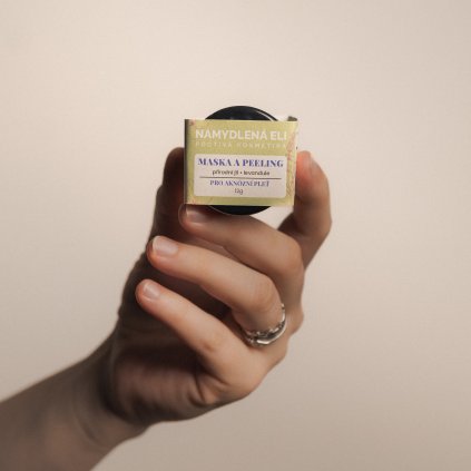 Namydlená Eli maska akné 1