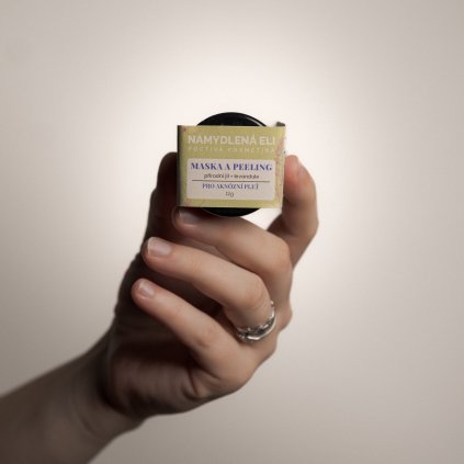 Namydlená Eli masky 1