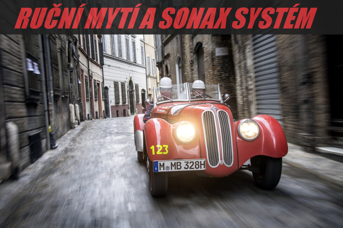 Jak ručně umýt auto - Systém SONAX