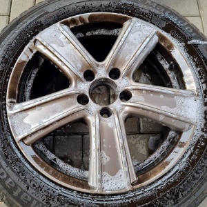 Disk Mercedes-Benz před čištěním