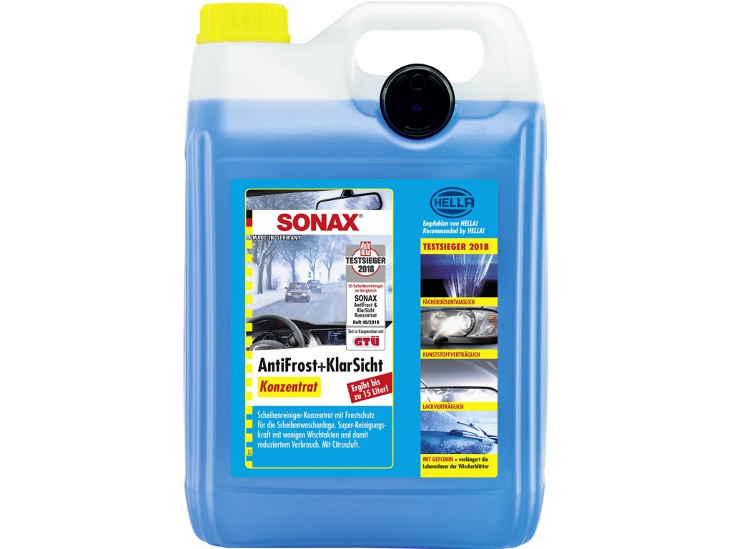 SONAX Zimní kapalina do ostřikovačů (koncentrát do −70 °C)