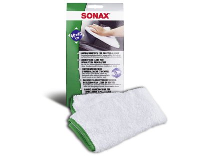416800 sonax uterka z mikrovlakna na kuzi a textil 40 x 40 cm 1ks