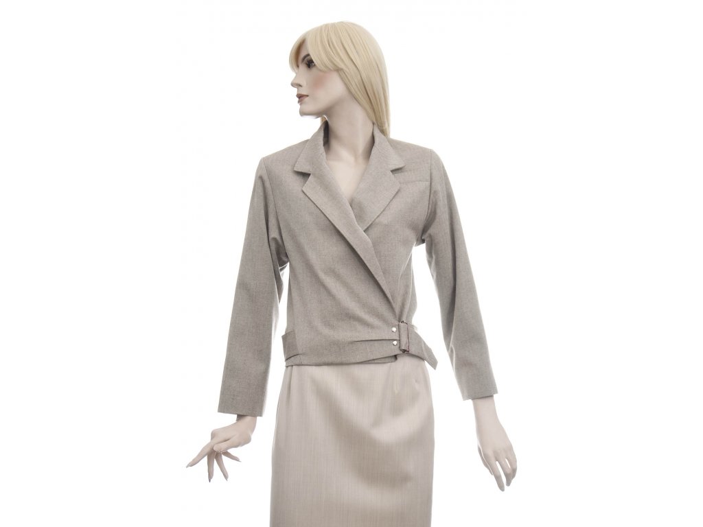 LOUIS VUITTON luxusní vlněné sako bunda 36 - Nana Vogue