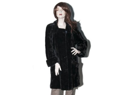 lezerni cerny strihany norkovy kozich 1