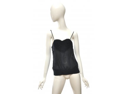moschino hedvabny top se srdcem 1