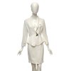 thierry mugler bily luxusni kostym s preskou 1