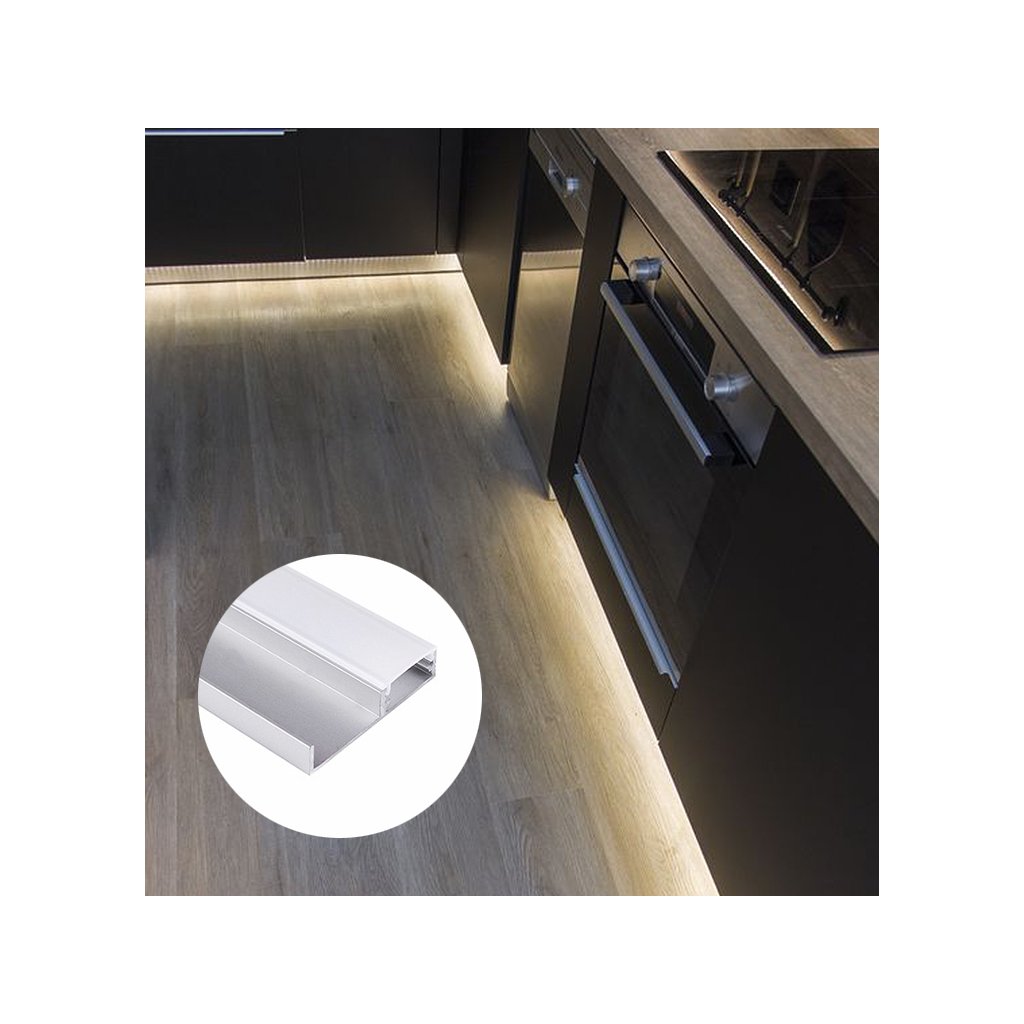 FLOOR LINE - LED Lišta - (Variant Dľžka 2000 mm)