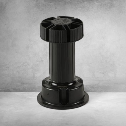 Noha soklová FIX čierna (Variant Dľžka 100 mm)