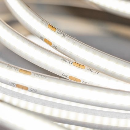 LED pás COB - 12V, 480LED/m, 8mm, 10W/m - 5 m (Variant farba svetla Neutrálna biela)