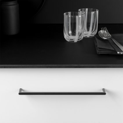 Úchytka - Viefe PURA Čierna matná (VAR ROZTEC 160 mm)