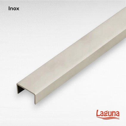 LAGUNA - C profil 18, inox (8660) (Variant Dľžka 2000 mm)