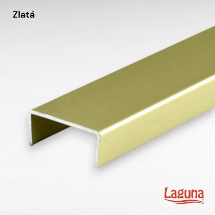 LAGUNA - C profil 18, zlatá (8660-05) (Variant Dľžka 3000 mm)