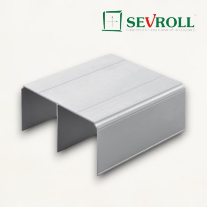 SEVROLL - horné vedenie Gemini - strieborná (Variant Dľžka 2350 mm)