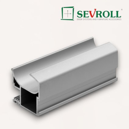 SEVROLL - Madlo Future II - 10mm strieborná (Variant Dľžka 2,7m)