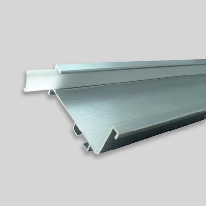 S056/LED - Úchytkový profil LED pod pracovnú dosku - 4,1 m (Variant Farba Čierna)