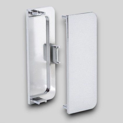 S057/z2 - Záslepka plastová plná k S157 (Variant Farba Hliník)