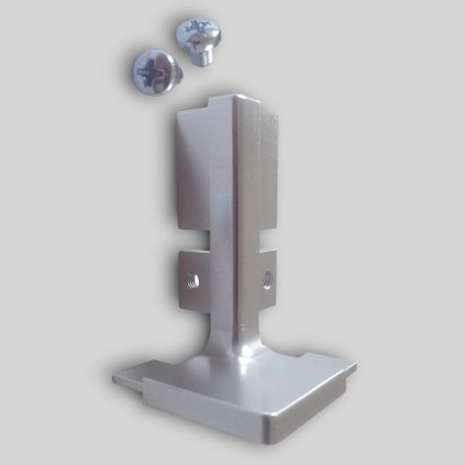 S056/p - Roh vonkajší hliníkový 90° - pre profil 156 (Variant Farba Nerez)