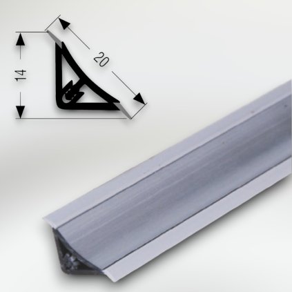 Tesniaci profil - L15/B - 3 m (Variant Farba Biela)