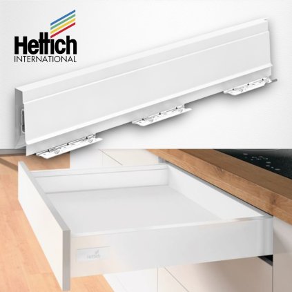 Hettich - ATIRA - Bok 70mm biely ľavý (Variant Dľžka 350 mm)