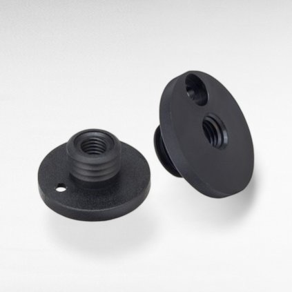 1E9D3A87 5CFA 4164 A75F 2D30D84A82B11 klzak ku koliesku cierne s capom 40 mm Photoroom