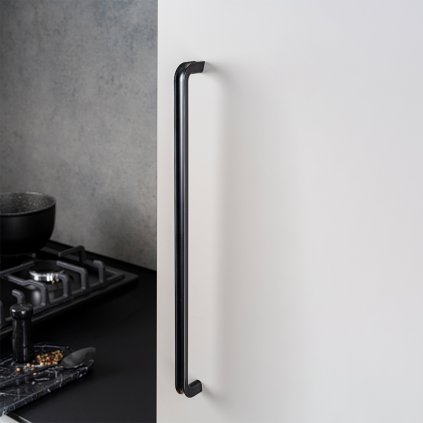 Úchytka - Viefe LIPP Čierna matná (VAR ROZTEC 320 mm)