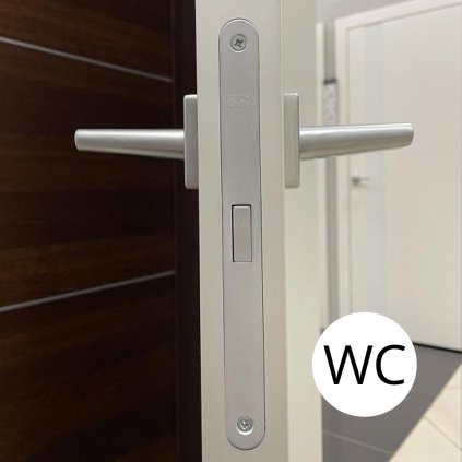 AGB - Magnetický zámok - Mediana POLARIS - WC (Variant Farba Chróm)