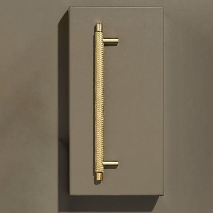 Úchytka - Furnipart MANOR / Zlatá (VAR ROZTEC 128 mm)