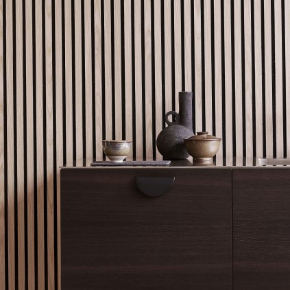 Úchytka - Furnipart HORIZON / Čierna matná (VAR ROZTEC 32 mm)