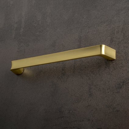 Úchytka - SCOOP, Zlatá matná (VAR ROZTEC 160 mm)