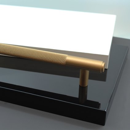 Úchytka - RE32, Zlatá matná (VAR ROZTEC 160 mm)