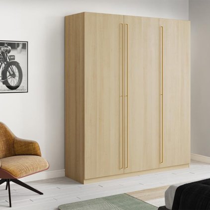 Úchytka - US10, Zlatá matná (VAR ROZTEC 832 mm)