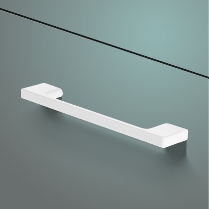 Úchytka - XH02, Biela lesklá (VAR ROZTEC 256 mm)
