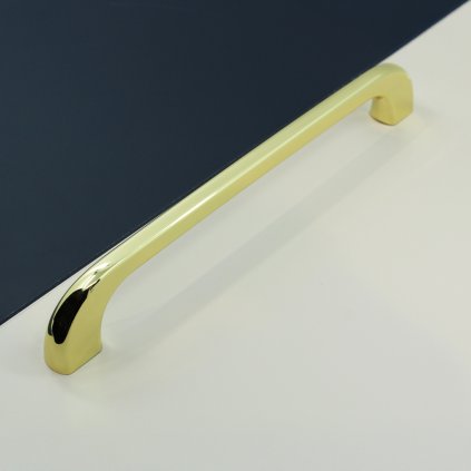 Úchytka - UU05, Zlatá lesklá (VAR ROZTEC 160 mm)