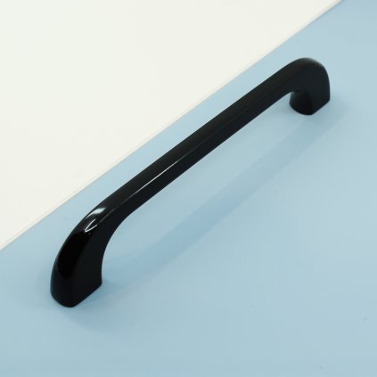 Úchytka - UU05, Čierna lesklá (VAR ROZTEC 128 mm)