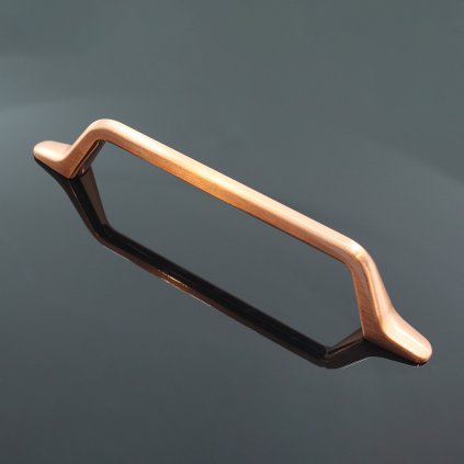 Úchytka - UU57, Medená brúsená (VAR ROZTEC 160 mm)