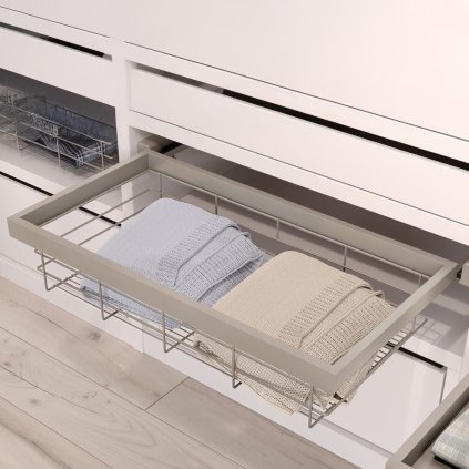 Výsuvný košík, Béžová (Variant Dľžka 900 mm)