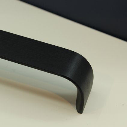 Úchytka - Grimme - 08 76 - 16, Čierna matná (VAR ROZTEC 160 mm)