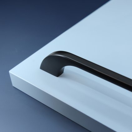 Úchytka - Grimme - 08 76 - 46.16, Čierna matná (VAR ROZTEC 192 mm)