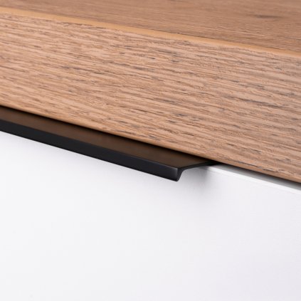 Úchytka - LUCATA, Čierna matná (VAR ROZTEC 320 mm)