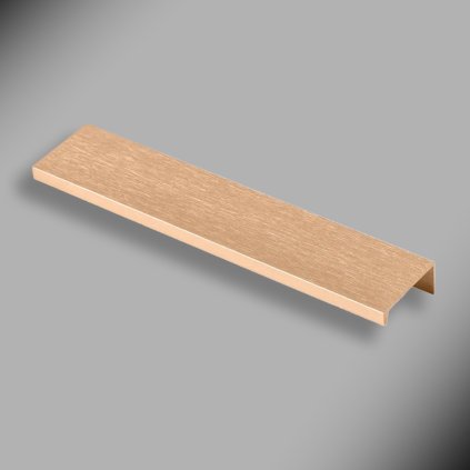 Úchytka - HEXI, Medená brúsená (VAR ROZTEC 256 mm)