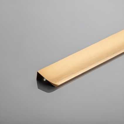 Úchytka - HEXA, Medená brúsená (VAR ROZTEC 192 mm)