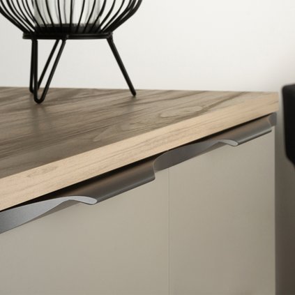 Úchytka - TENDE, Antracit (Variant Dľžka 346 mm)