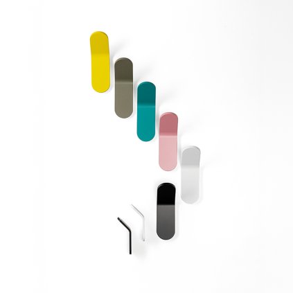 Vešiak - Viefe Tik 125 mm (Variant Farba Tyrkysová modrá)