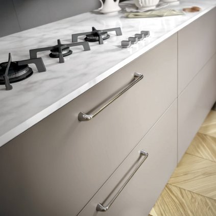 Úchytka - BM Tonda, Chróm lesklý (VAR ROZTEC 160 mm)