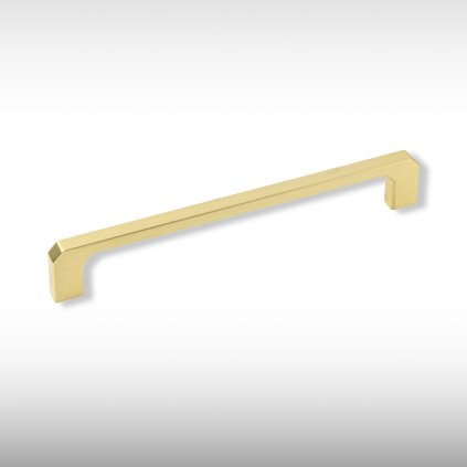 Úchytka - CAMPANA, Zlatá matná (VAR ROZTEC 192 mm)