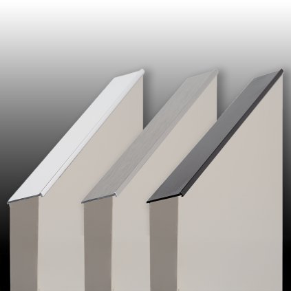 Úchytka - Viefe STEEP, 3000 mm (Variant Farba Nerezový efekt)