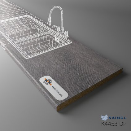 KAINDL - Pracovná doska - K4453 DP - Antracit Texture (Variant Dľžka 4100 mm, VARIANT ŠÍRKA 600 mm)