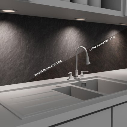 Egger - ZÁSTENA - F235 ST76 / F237 ST76 - 640 x 8 mm (Variant Dľžka 2050 mm)