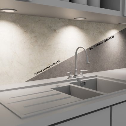 Egger - ZÁSTENA - F108 ST9 / F208 ST75 - 640 x 8 mm (Variant Dľžka 2050 mm)