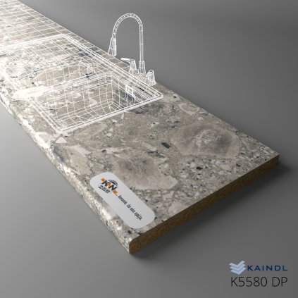 KAINDL - Pracovná doska - K5580 DP - Chepe (Variant Dľžka 4100 mm, Variant Šírka 900 mm)